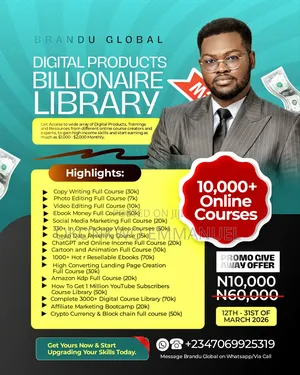 Digital Products Billionaire's Library