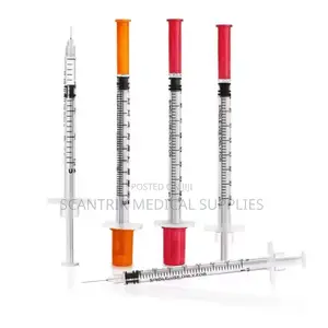 Sterile Insulin Syringe for Safe Injection