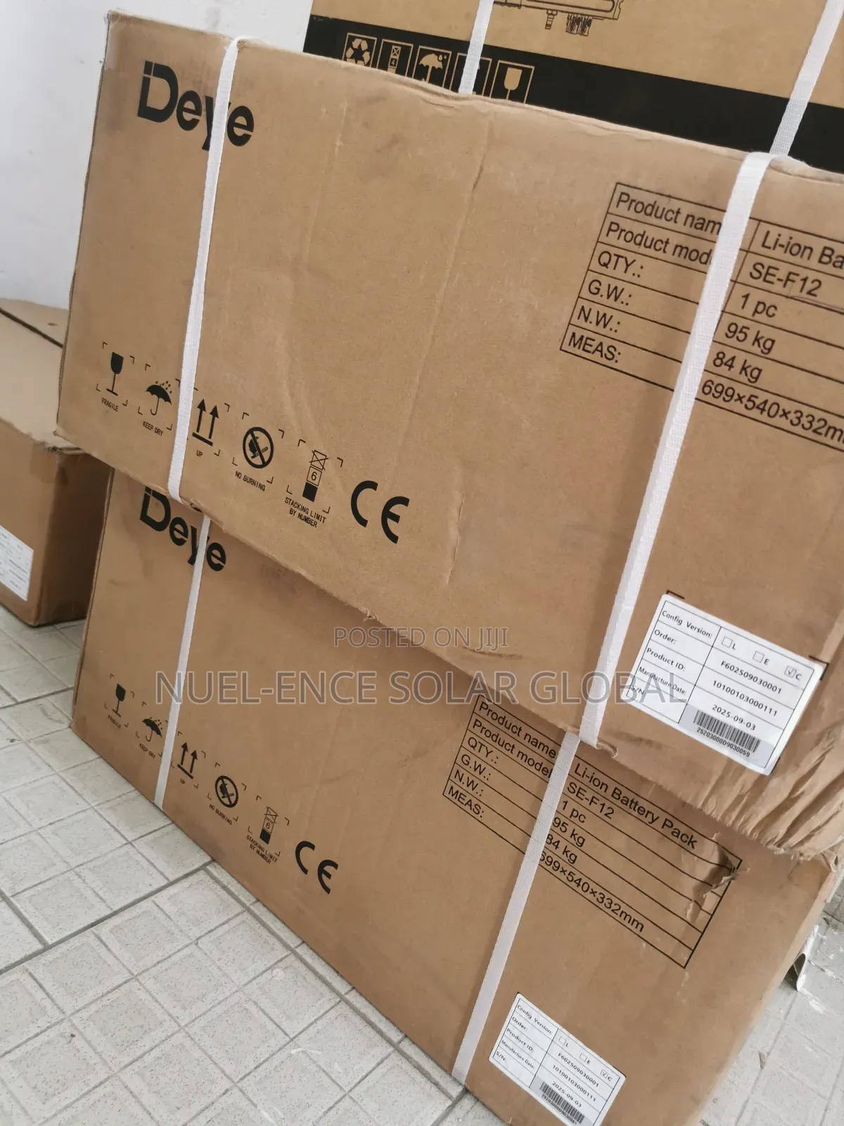 12kw Deye Lithium Batteries