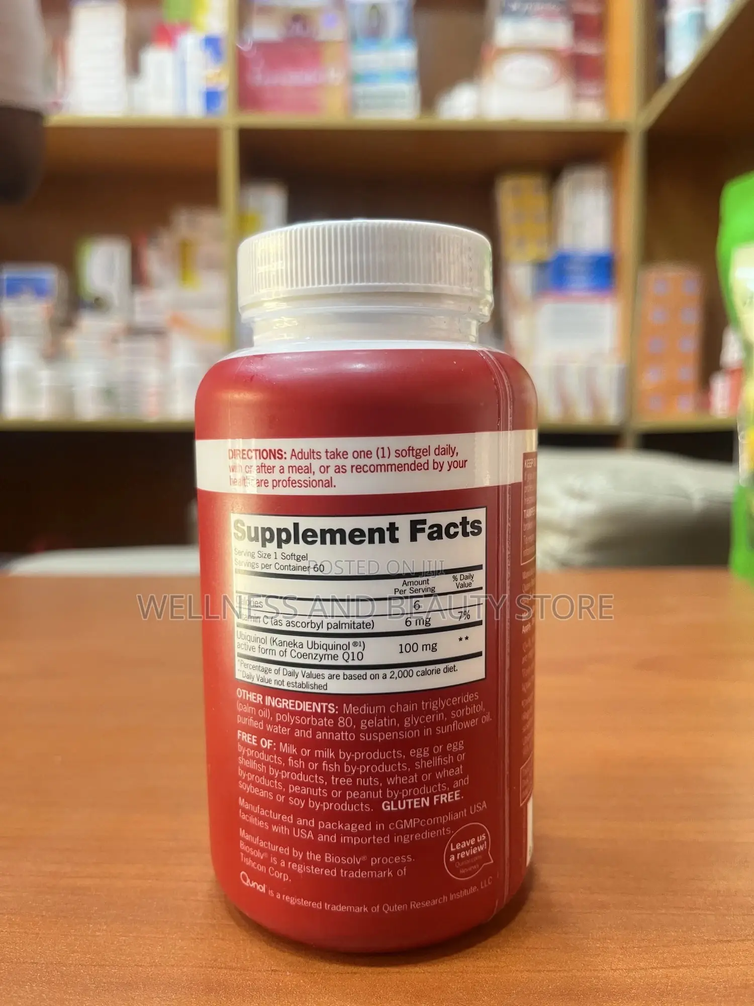 Ubiquinol 100mg