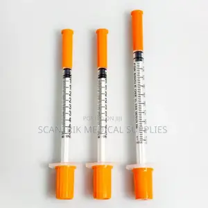 Insulin Syringe for Home and Clinical Use