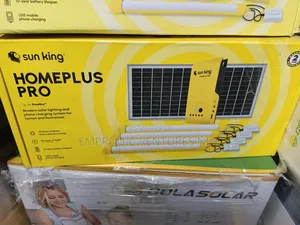 Sunking Home Plus Pro Modern Solar Lighting and Phone Charging Systems