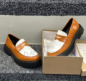 Original Zara Derby Chunky Loafers Shoes