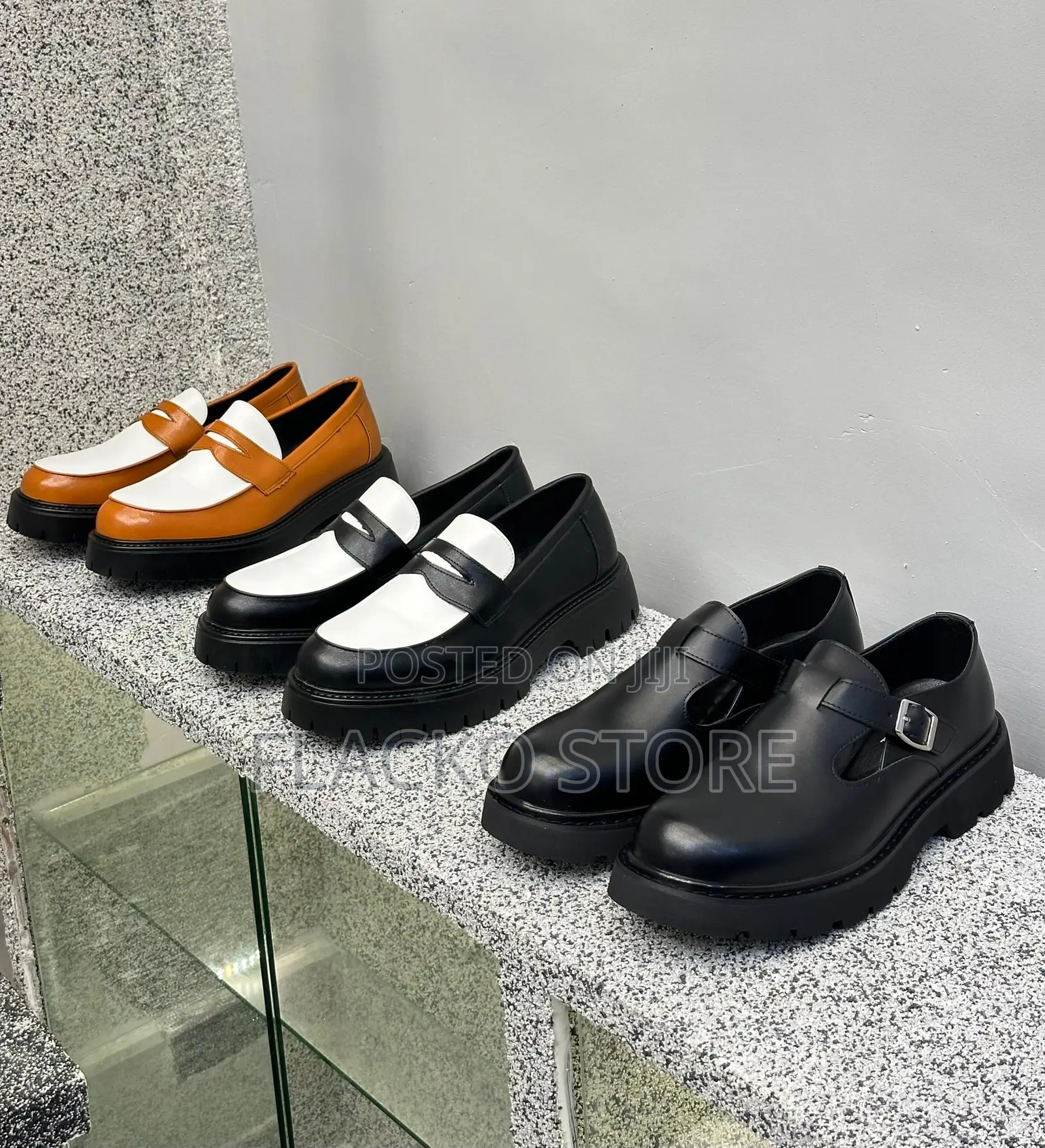 Original Zara Derby Chunky Loafers Shoes