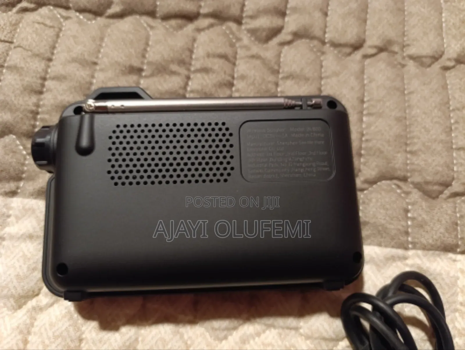 Bv800 Multi-Functional Fm Bluetooth Speaker / Radio
