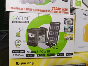 Solar Power Bank 12000mah Mobile Power