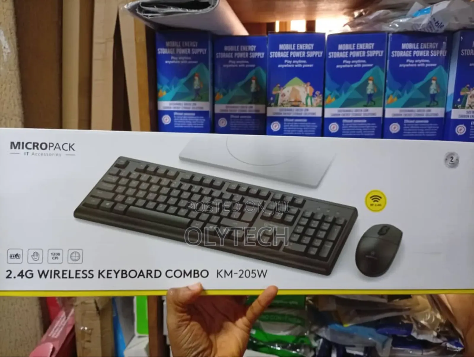 Micropack Wireless Keyboard Mouse Combo Km-205w