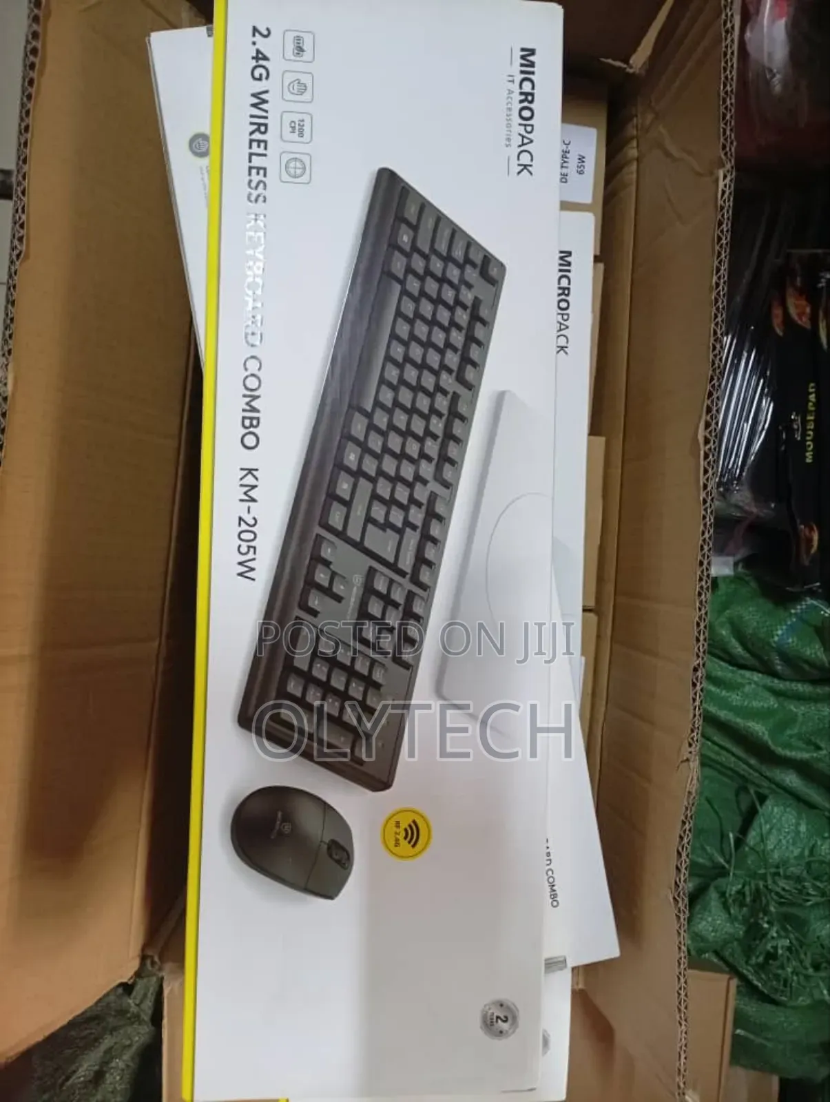 Micropack Wireless Keyboard Mouse Combo Km-205w