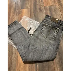 Calvin Klein Authentic Men's Grey Wash Jeans Slim Fit Size 36r From Uk