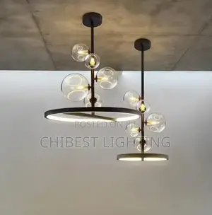 Modern Glass Bubble Pendant Light