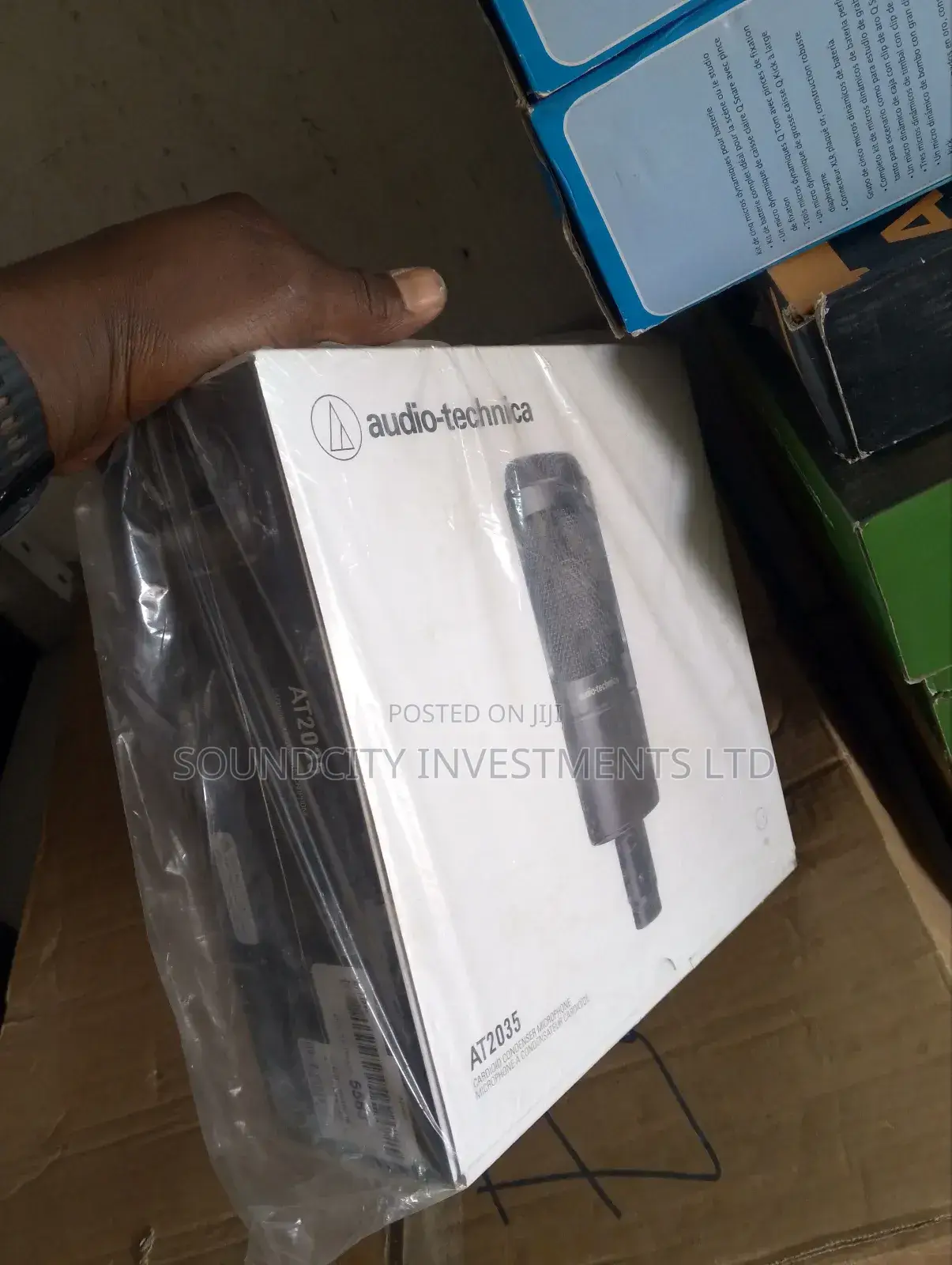 Audio Technica At2035 Cardioid Studio Microphone.