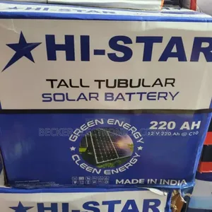 Hi-Star Tall Tubular Solar Battery