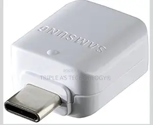 Samsung Oem on-the-Go Otg (Usb) to (Usb-C) Adapter - Glossy Black