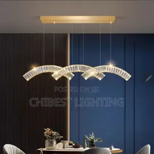Sanford Brushed Gold Chandelier