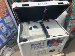 Perkins Soundproof Diesel Generator 3 Phase 12.5kva