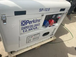 Perkins Soundproof Diesel Generator 3 Phase 12.5kva