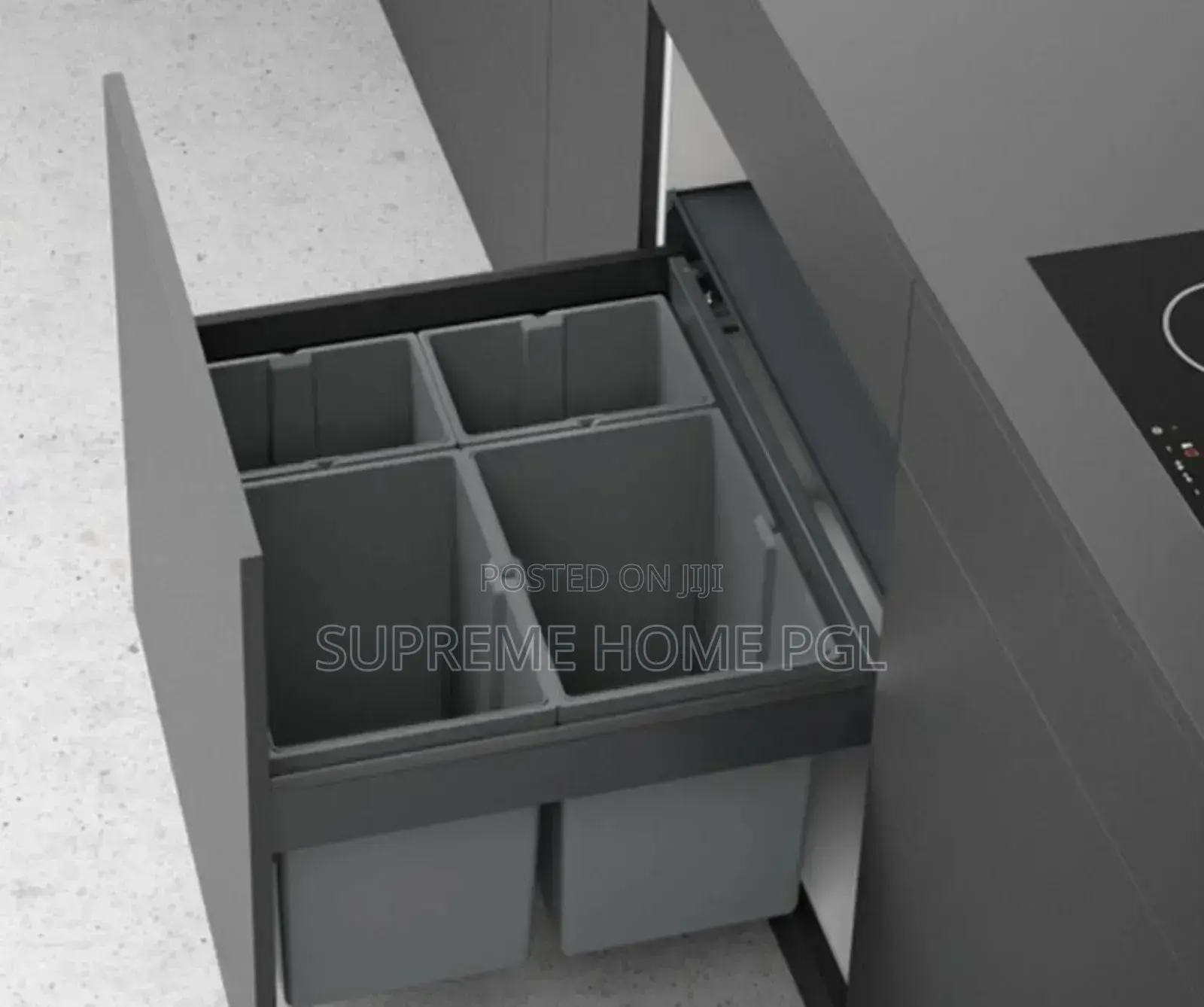 Kitchen Cabinet 4in1 Dustbin