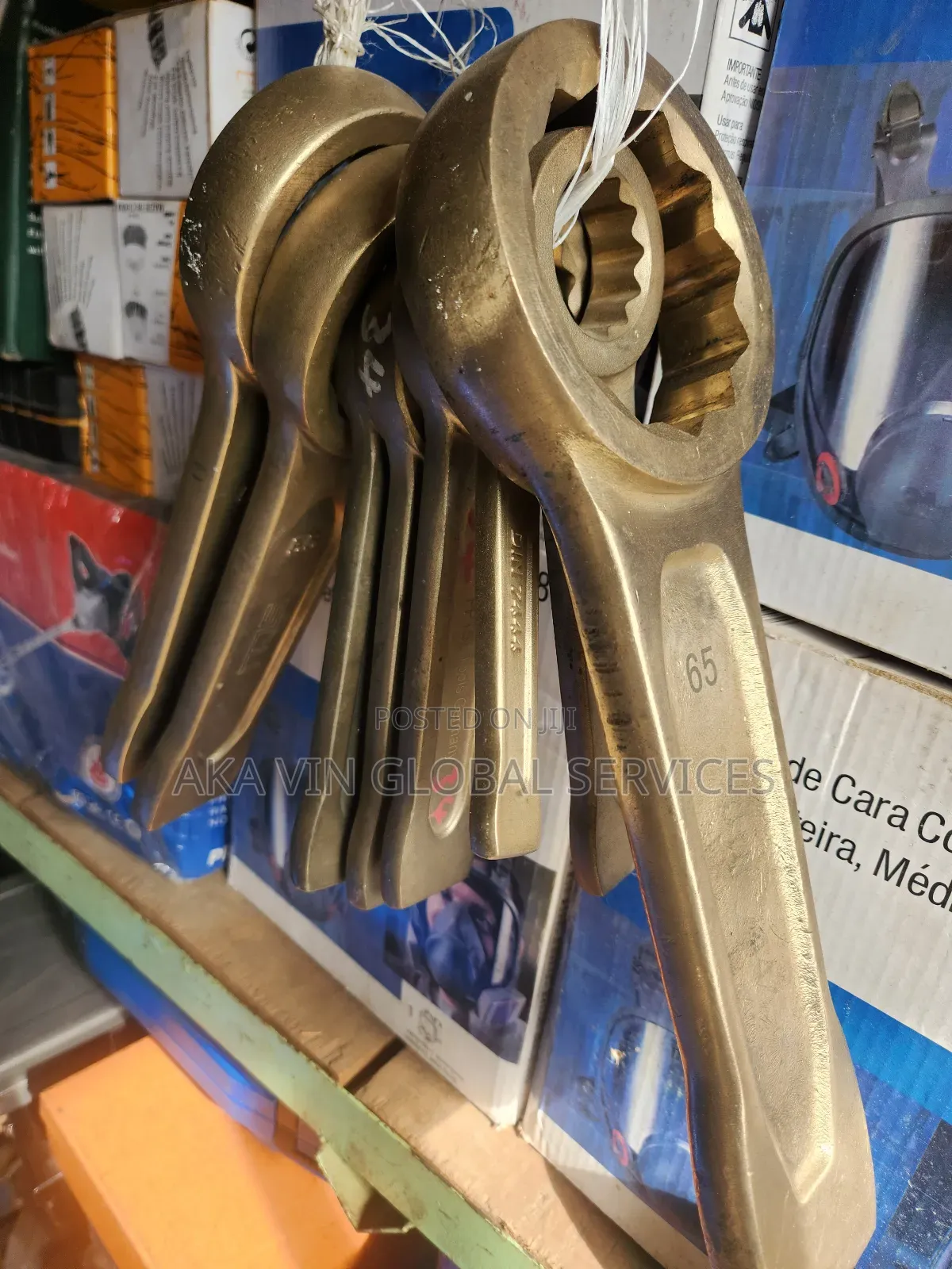 Brass Ring Slogging Spanner