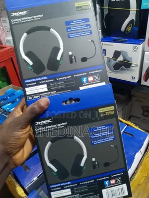 Dobe Wireless Gaming Headset for Ps5- Ps4- Ns- Pc