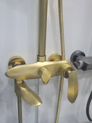 Antique Brass Luxury Rainfall Shower