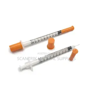 Insulin Syringe With Lightweight Ergonomic Design