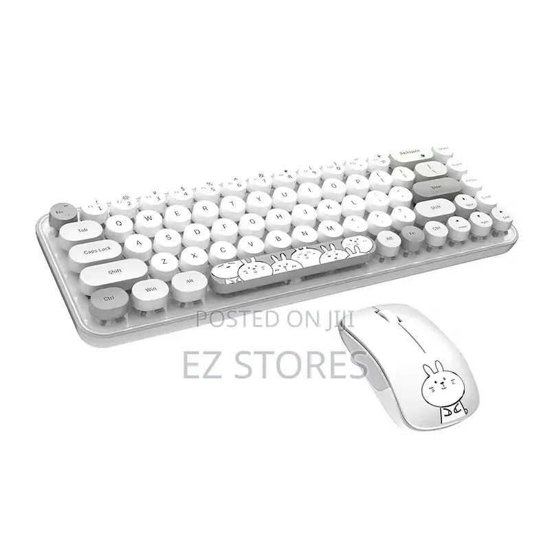 Mofii Wireless Keyboard Mouse Combo | Cute Aesthetic Set