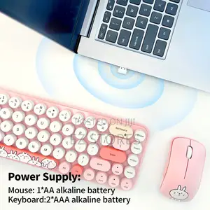 Mofii Wireless Keyboard Mouse Combo | Cute Aesthetic Set