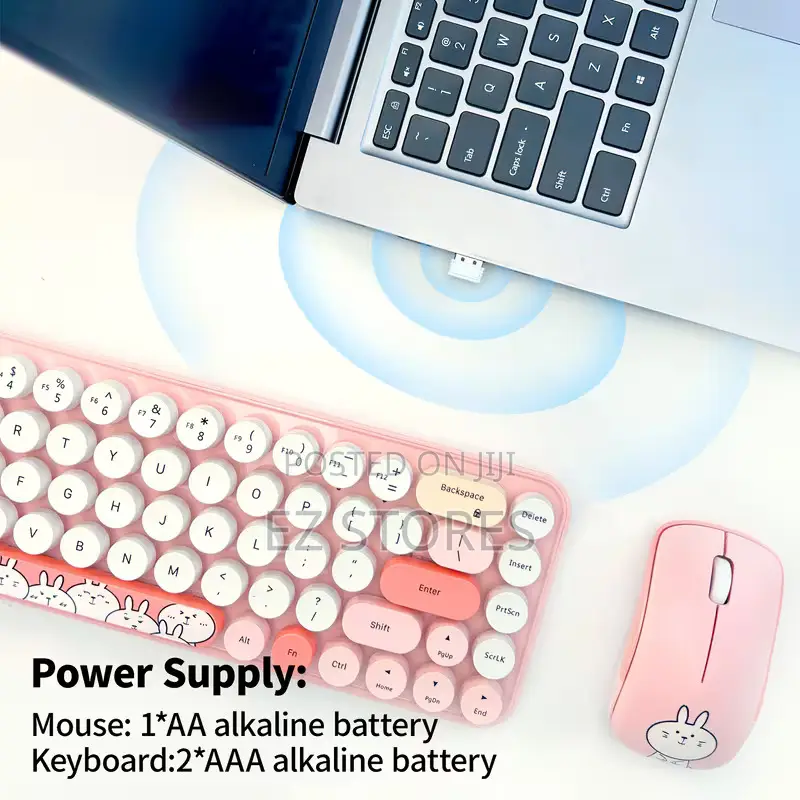 Mofii Wireless Keyboard Mouse Combo | Cute Aesthetic Set