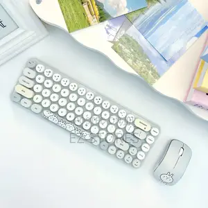 Mofii Wireless Keyboard Mouse Combo | Cute Aesthetic Set