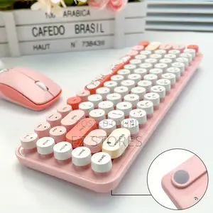 Mofii Wireless Keyboard Mouse Combo | Cute Aesthetic Set