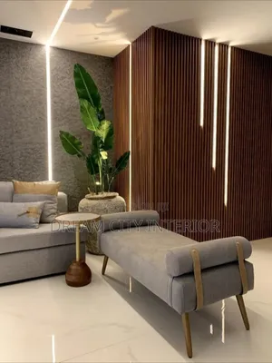 Interior Design With Wall Panel Profile Light