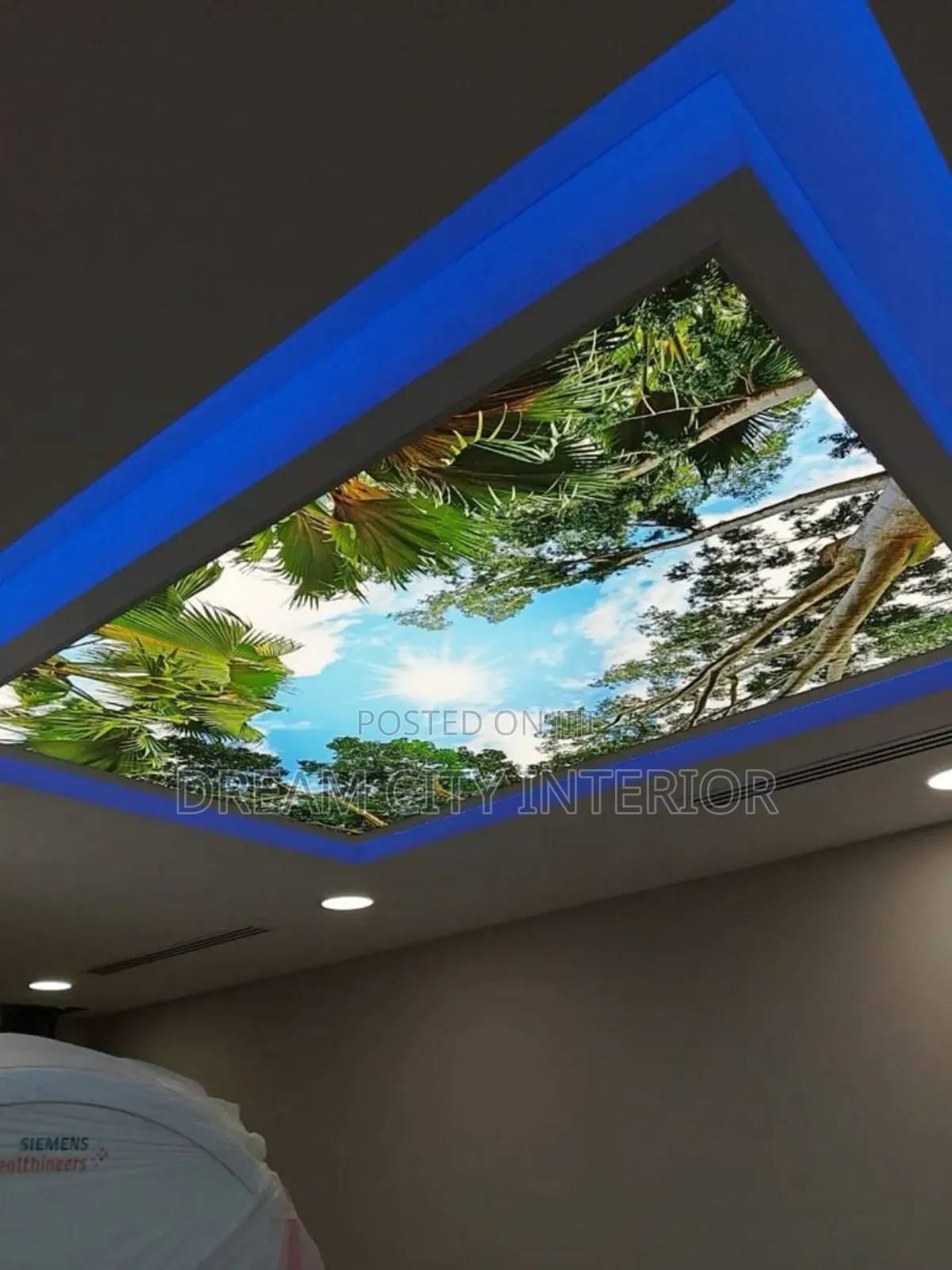Interior Design With Wall Panel Profile Light