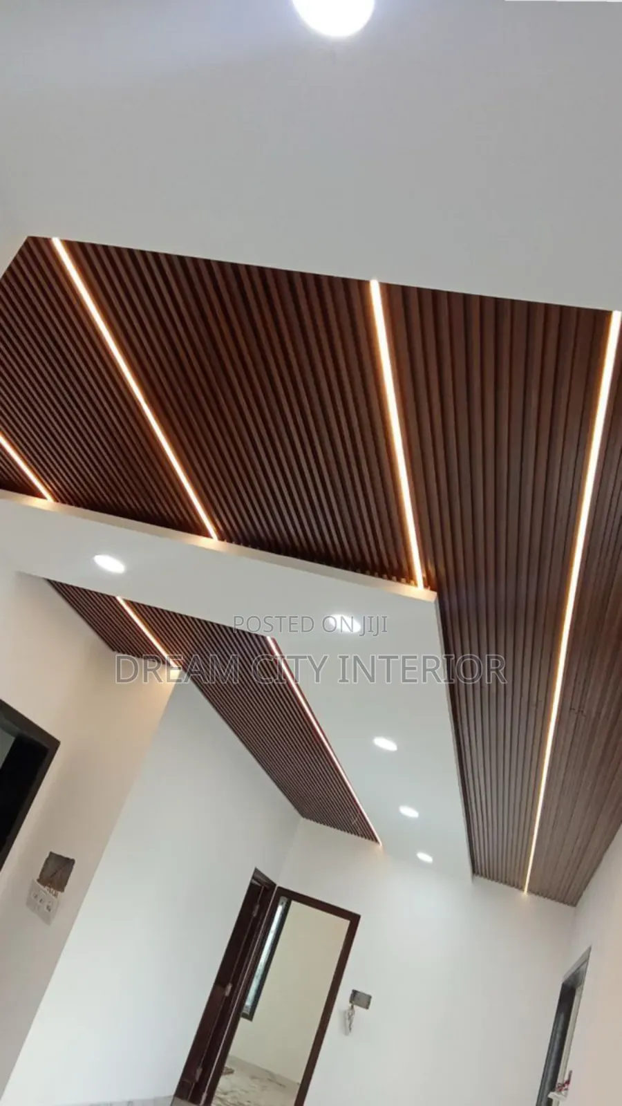 Interior Design With Wall Panel Profile Light