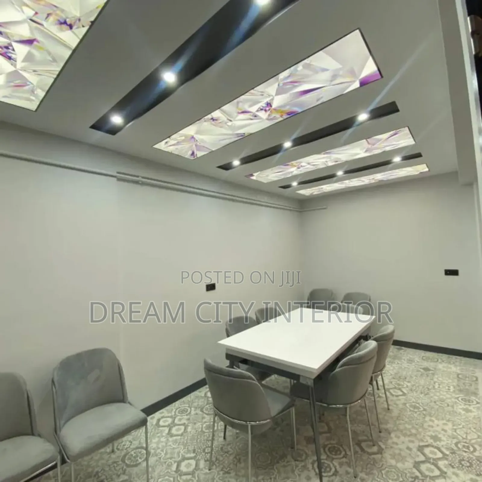 Interior Design With Wall Panel Profile Light