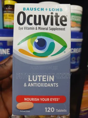 Ocuvite Eye Vitamin and Mineral Lutein + Antioxidants X 120 Tablets