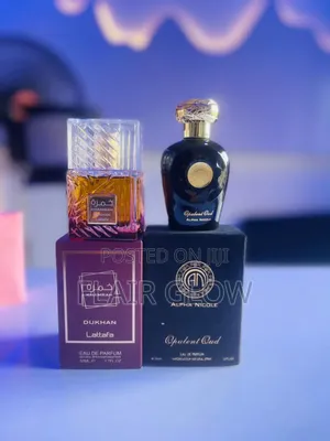 Eau Da Perfume Lattafa and Alpha Nicole Opulent Oud Combo