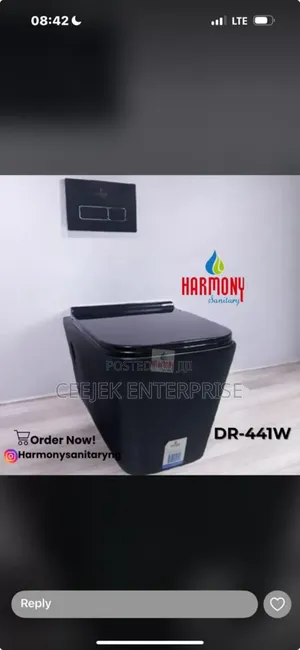 Black Conseal Water Closet
