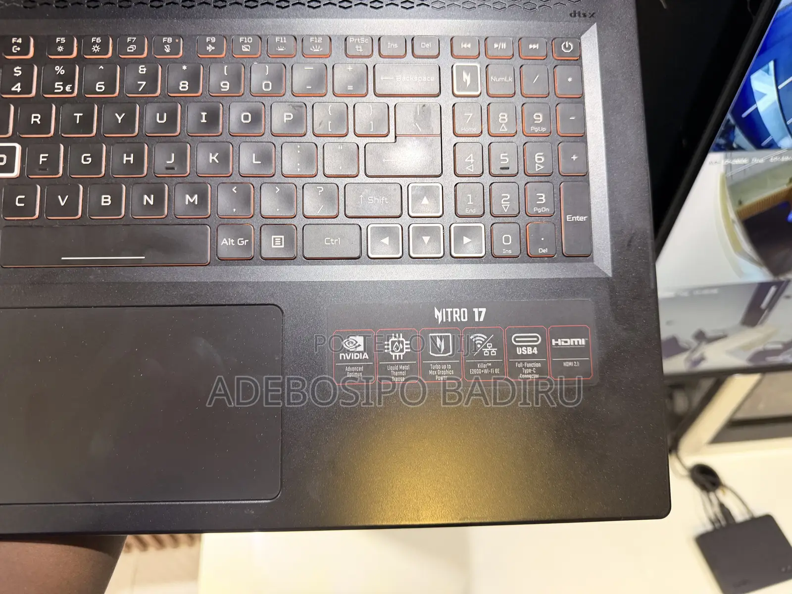 Laptop Acer Nitro 17 16GB AMD Ryzen 7 SSD 1T in Surulere - Laptops ...