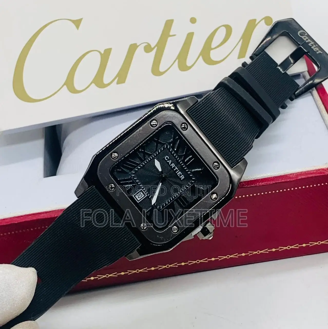 Catier Robber Watch