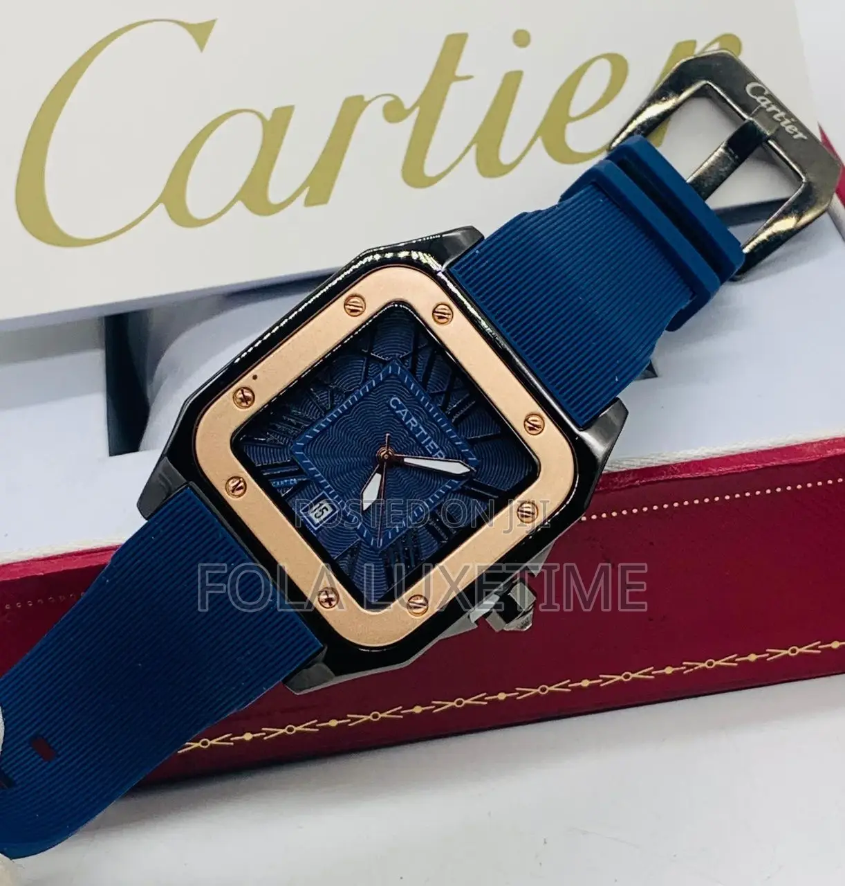 Catier Robber Watch