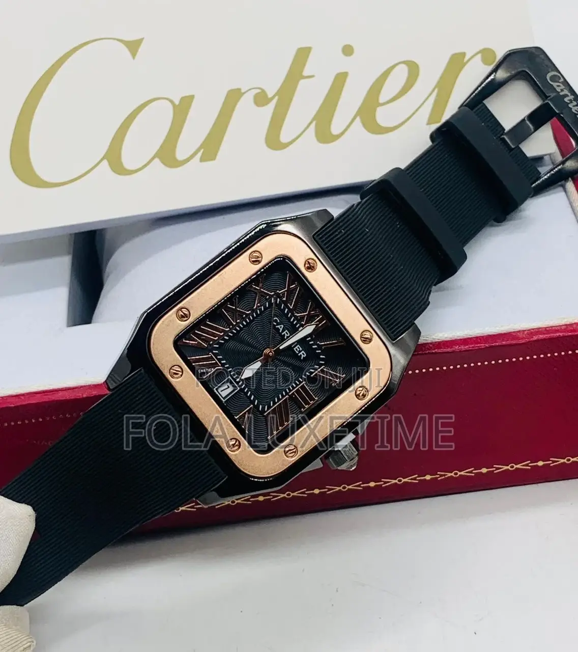 Catier Robber Watch