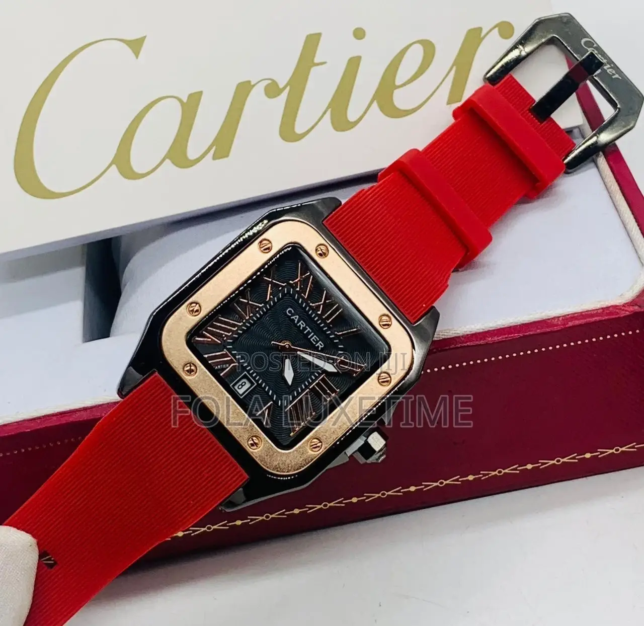 Catier Robber Watch