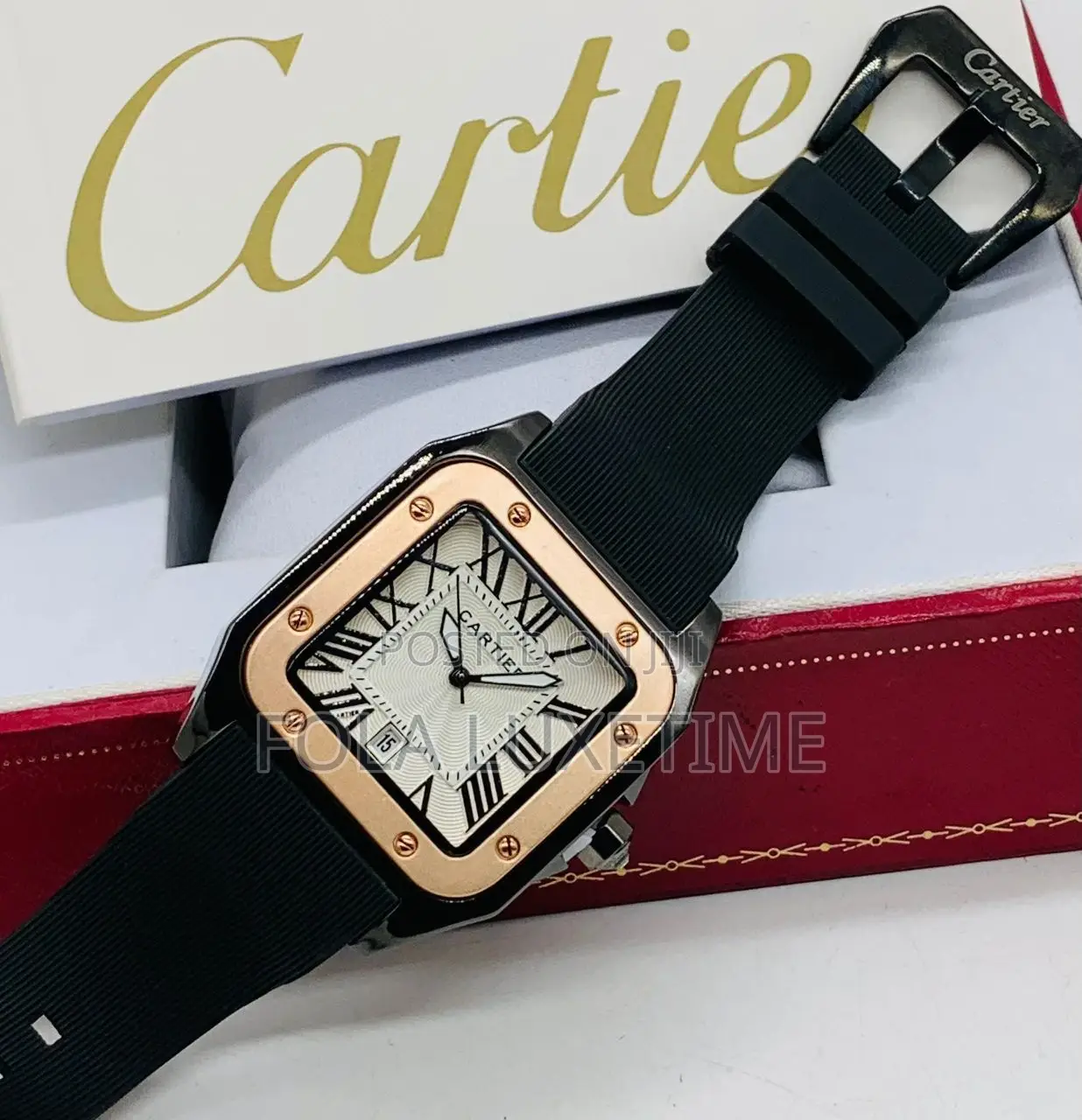 Catier Robber Watch
