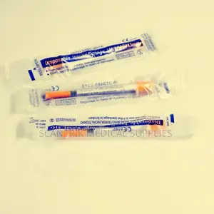 Insulin Syringe With Safety Needle Cap