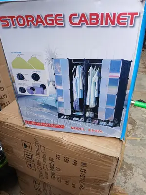 4 Pertition Plastic Wardrobe