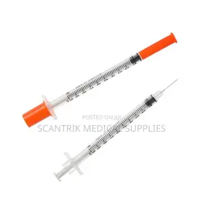 Insulin Syringe With Leak-Resistant Design