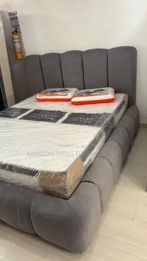 Luxury Pouf Bed Frame Freely Delivered Around Lagos