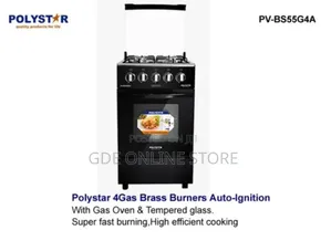 Polystar 50 N 50 Standing Gas Cooker With Oven