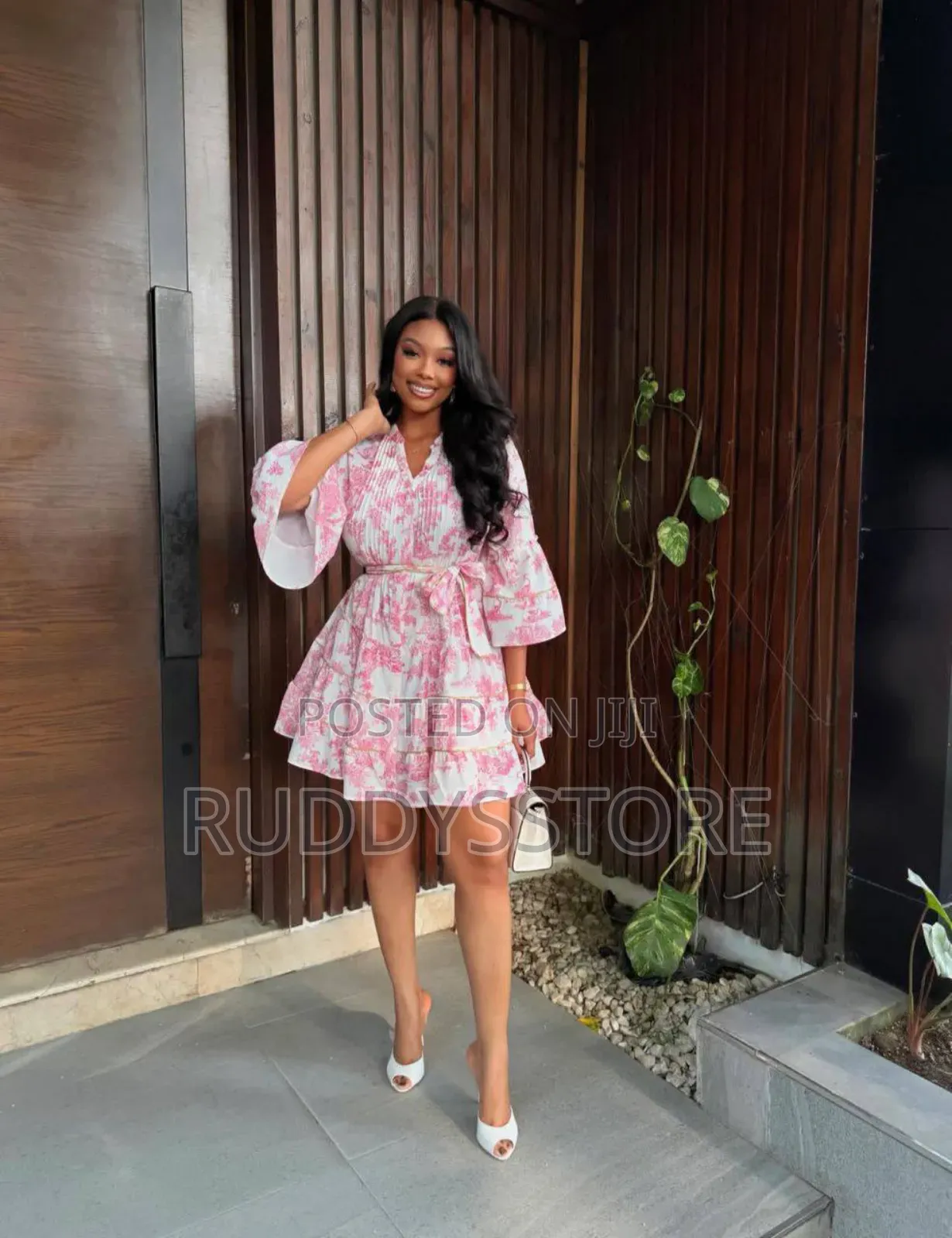Flora Printed Flare Dress–Elegant Stylish Women’S Casual, Party Outfit