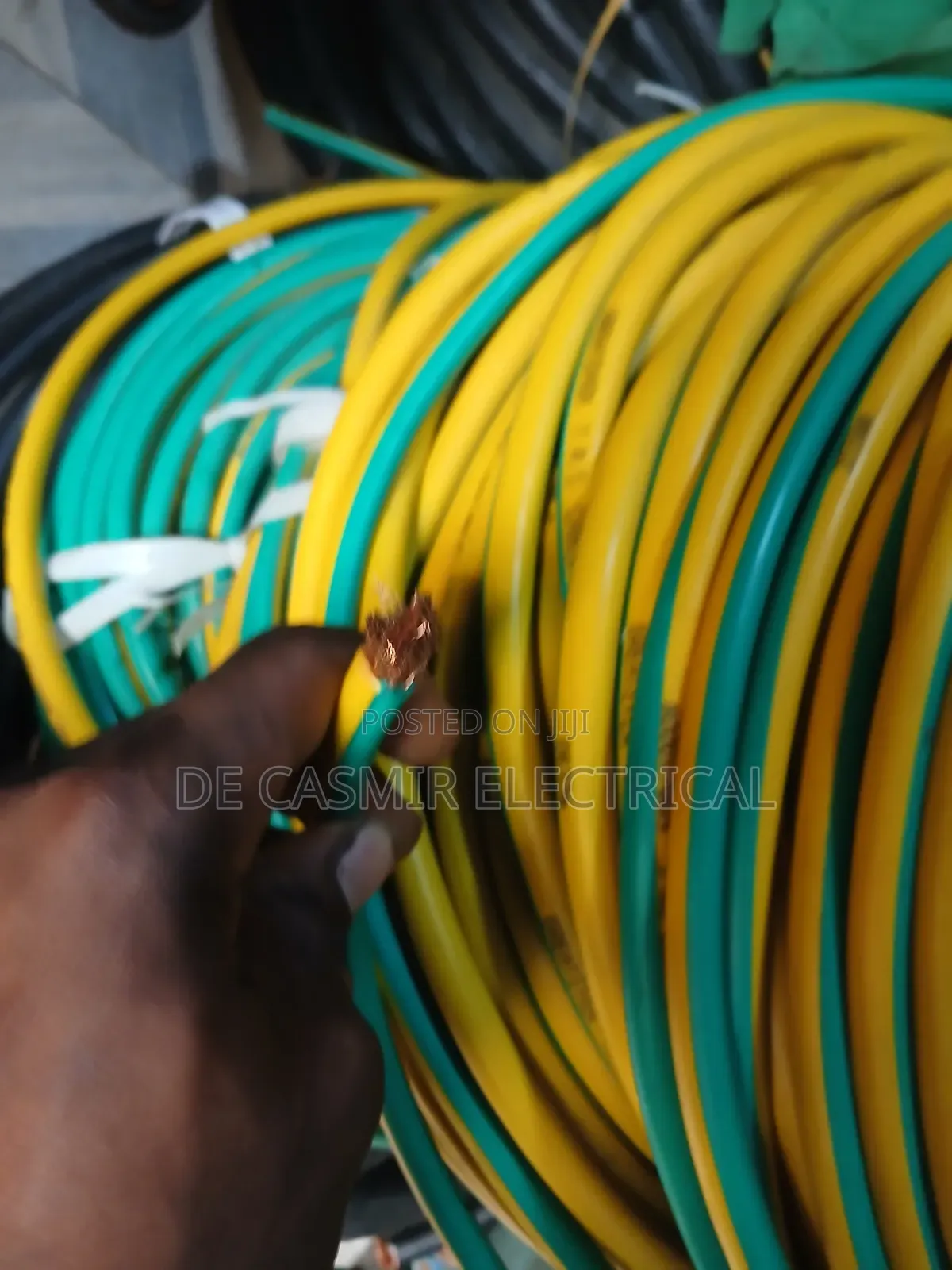 1x35mm2 Flexible  Cable Green And Yellow